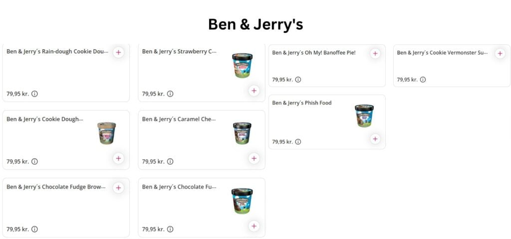 Ben And Jerry Ben & Jerry’s 