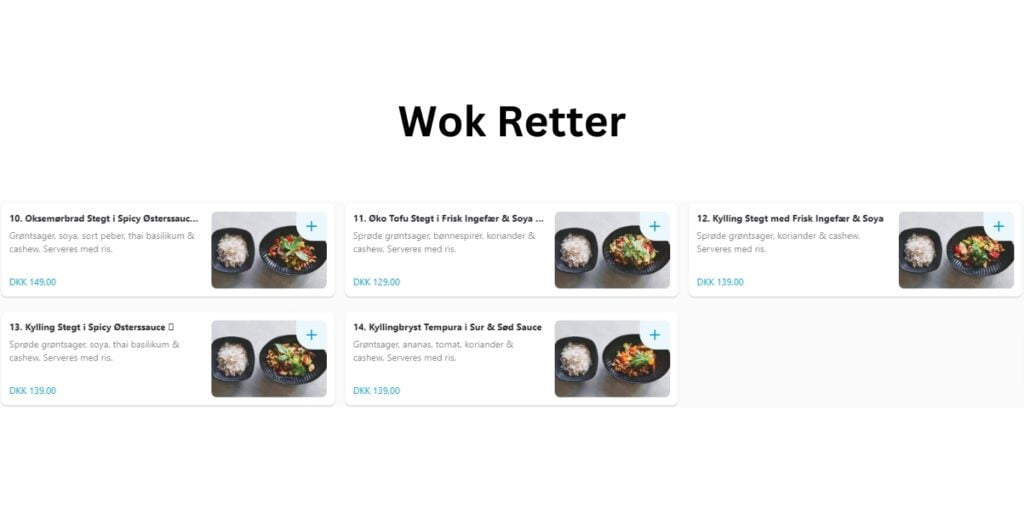 wok this way Wok Retter Menu Price